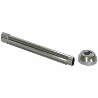 Braço Para Chuveiro Novo Horizonte 40Cm Alumínio Polido Emb 25 Unid