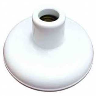 Plafon Decorativo Pvc Caniello Branco Soquete Porcelana