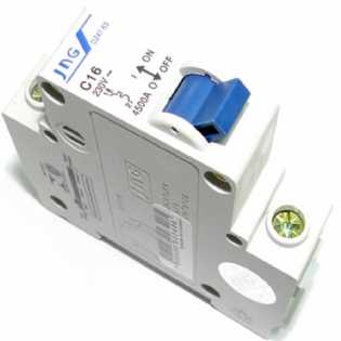 Disjuntor Unipolar Din Jng Dz47-63 C 16A