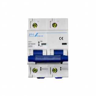 Disjuntor Bipolar Din Jng Dz47-63 C 40A