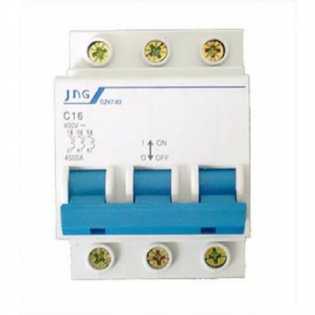 Disjuntor Tripolar Din Jng Dz47-63 C 16A