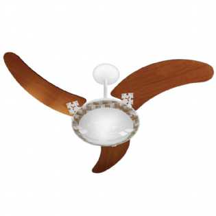 Ventilador Teto 3 Pás Ventus 127V Branco Delta