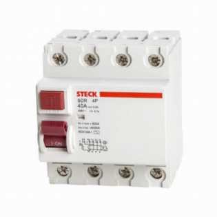 Interruptor Diferencial 4 Polos 40A Steck