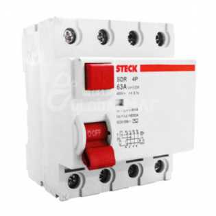 Interruptor Diferencial 4 Polos 63A Steck
