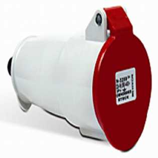 Acoplamento Steck 3P +T 32A 380/440V Vm 4256