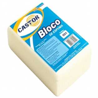 Bloco De Espuma 7X13X20 Castor 051 Caixa Com 12