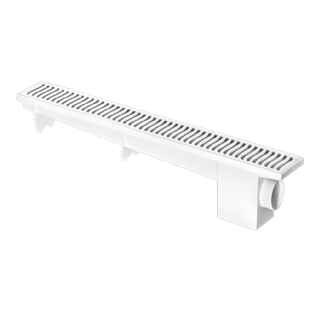 Ralo Linear Modulável Herc 70Cm Branco
