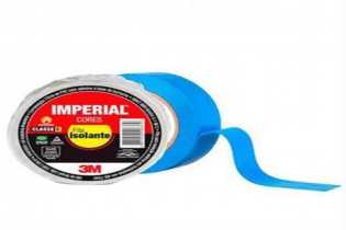 Fita Isolante 18mmx10m 10 unidades Azul - 3M Imperial