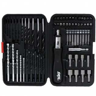 Kit Broca+Bits+Acessórios Skill 67 Peças