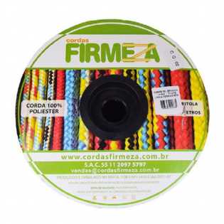 Corda Poliester Firmeza Branco 04Mm-230Mt Carretel