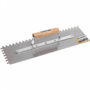 Desempenadeira De Aço Dentada Castor 12X35 Pratica