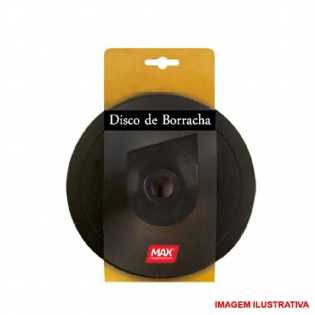 Disco De Lixadeira Max Borracha 4.1/2" 15110