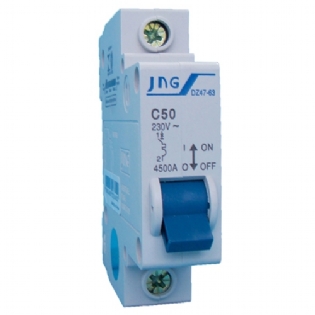 Disjuntor Unipolar Din Jng Dz47-63 C 40A