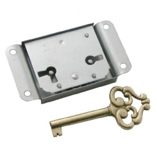 Fechadura Aliança Para Móveis 1172/2 Sobrep Cx 20