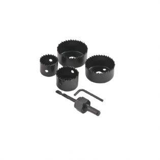 Jogo De Serra Copo Para Madeira Sr-1100 Com 6 Peças Hammer