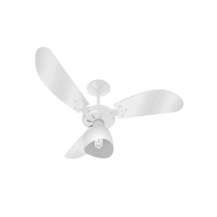 Ventilador De Teto 3 Pás New Cristal 127V Branco Delta
