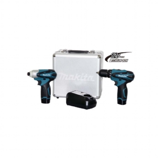 Kit Makita Lct204 12V Bivolt Furadeira/Parafusadeira/Bateria