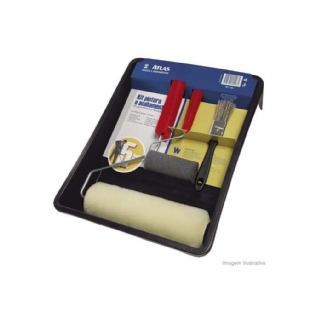 Kit Para Pintura Atlas La Com 5 Peças At1002