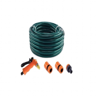 Mangueira Trançada 1/2" Verde 20M +Acess  - Force Line