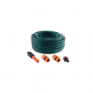 Mangueira Trançada 1/2" Verde 10M +Acess  - Force Line