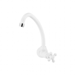 Torneira Abs Viqua Bica Móvel Marujá Parede ¾ Branco 30402