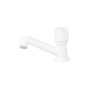 Torneira Abs Viqua Foz Lavatório Branco ½ 10302