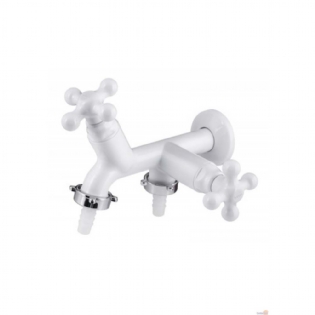 Torneira Abs Viqua Máquina De Lavar ½ – ¾ 30982 Branco