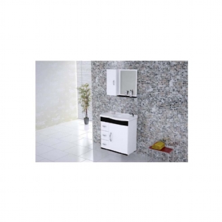 Toucador Rorato Verona Preto 3 Gavetas E Espelho