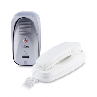 Porteiro Eletrônico Prata  - Force Line