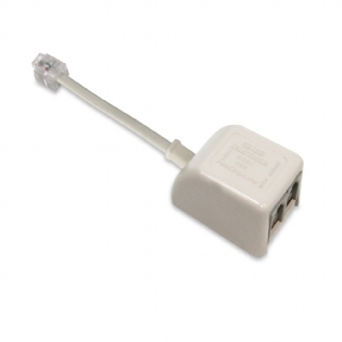 Filtro Adsl Cz C/ Saida P/ Modem E Fone