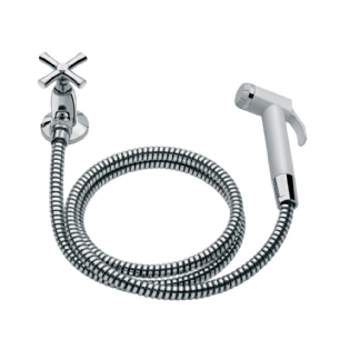 Ducha Higiênica Higiban Cross Gatilho Branco 1/4V 1984 C34