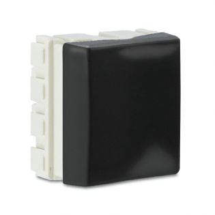 Módulo Interruptor Intermediário 10A Preto Rubi - Force Line