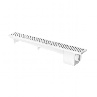 Ralo Linear Modulável 50Cm Branco Herc