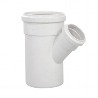 Junção Esgoto Fortlev 100X 75 Branco Caixa C/ 10 Unidades