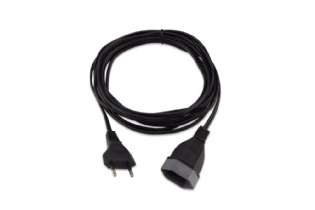 Cordão Prolongador Bipolar 1M Preto - Force Line