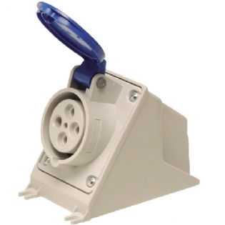 Tomada Sobrepor Steck 3P+T 16A 250V 9H Az 4009