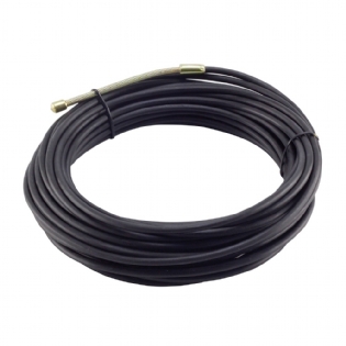 Passa Fio Com Alma De Aço 10 Metros Preto - Force Line