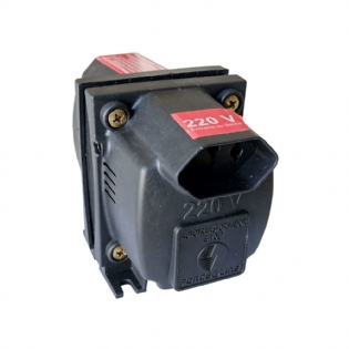Autotransformador Slim Fit 300Va 10A Bivolt Com Fusível Térmico Rearmável - Force Line
