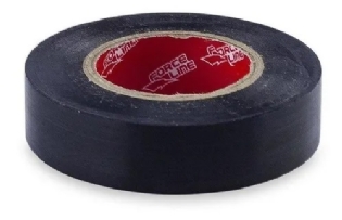 Fita Isolante Anti-Chamas 0,13X18Mm 10M Preto - Force Line
