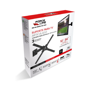 Suporte Articulado Universal Para TV 10" a 56" Force Line