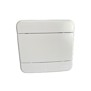 Quadro De Distribuição P/Sobrepor P/4 Disjuntores Din Branco - Force Line