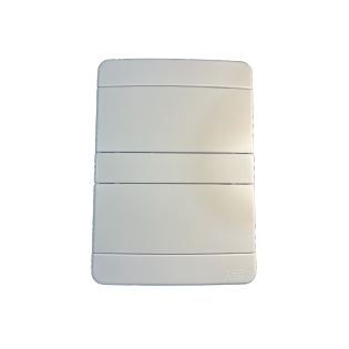 Quadro De Distribuição P/ Sobrepor P/16 Disjuntores Din Com Barramento - Force Line