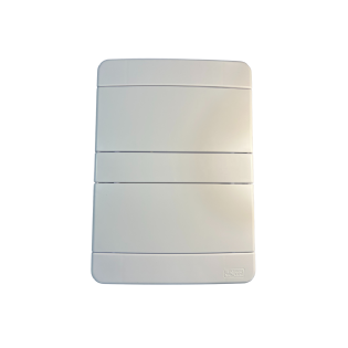 Quadro De Distribuição P/ Sobrepor P/24 Disjuntores Din Com Barramento - Force Line