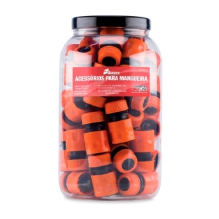 Engate Rápido Mangueira De 1/2" Pote Com 45 Peças  - Force Line