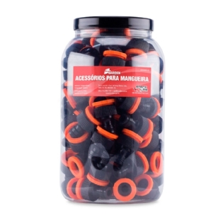 Adaptador De Rosca E Redução De 1/2 X 3/4 Pote Com 90 Peças  - Force Line