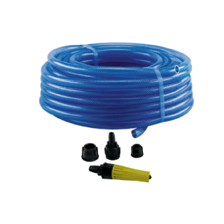 Mangueira Trançada Azul 30m 7/16 Engate Esguicho Force Line