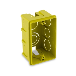 Caixa de Luz 4X2 Retangular Amarela