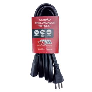 Cordão Prolongador â 20A â 5m