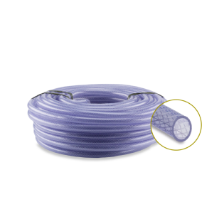 MANGUEIRA MULTI USO 3/8"X4,0 TRANSP ROLO C/ 200M