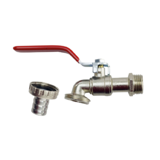 Torneira Esfera Metalica Bico Uso Geral 1/2 X 1/2 Force Line